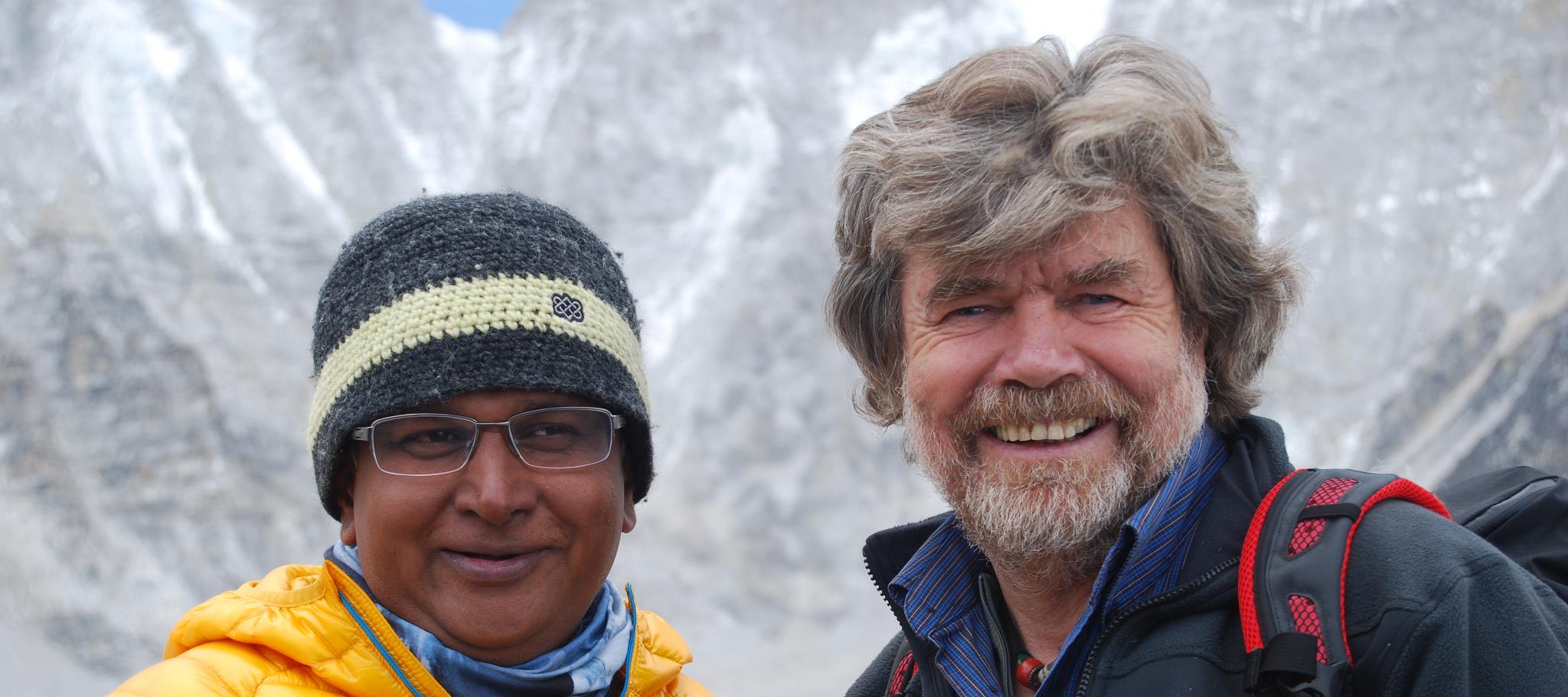 With renhold Messner